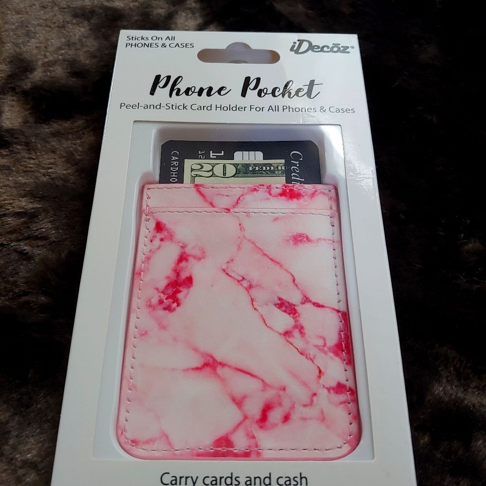 iDecoz Phone Pocket for Cell Phone Pink